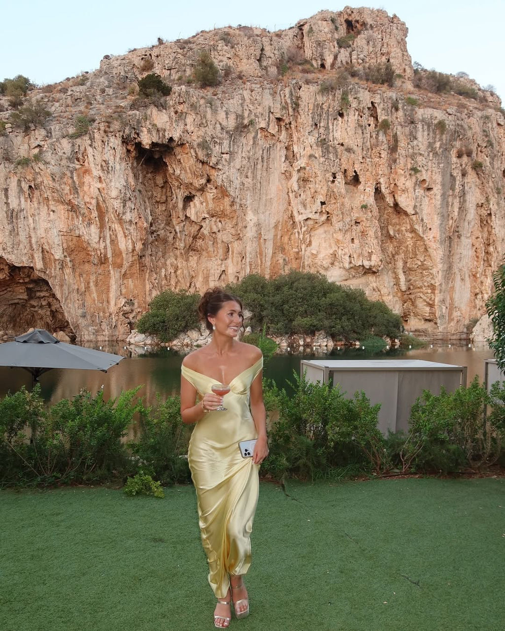 Marzelle Satin Maxi Dress
