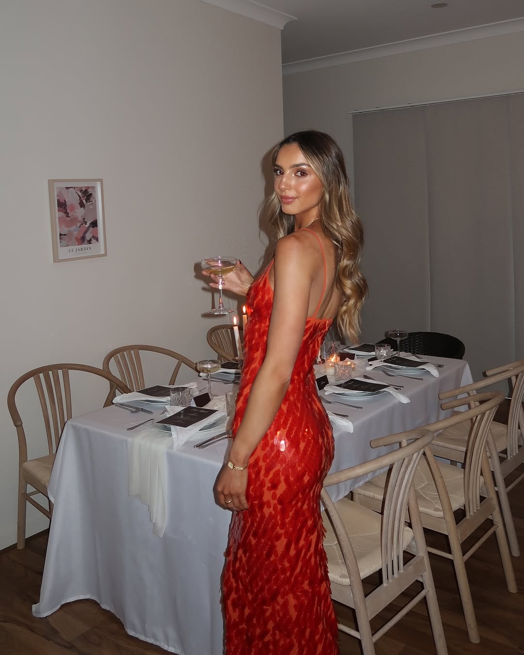 Zarina Sequin Maxi Dress