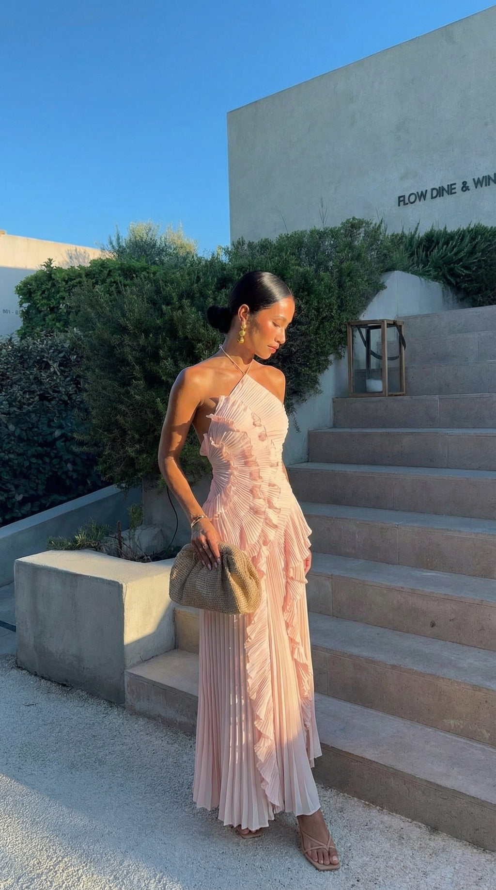 Emma Ruffle Maxi Dress