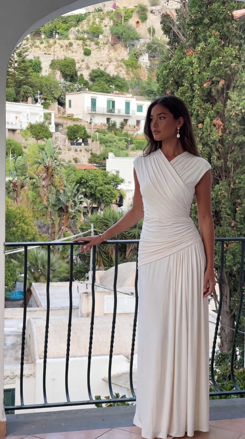 Winslow Cross Over Modal Maxi Dress